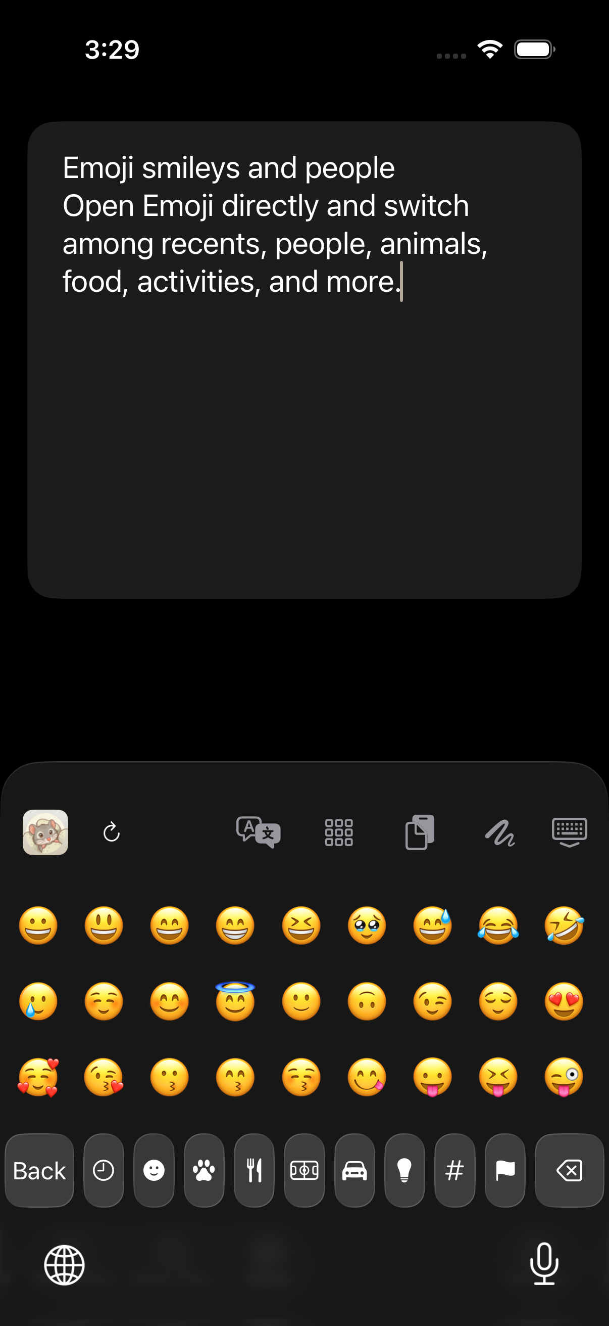 Real Emoji smileys and people category